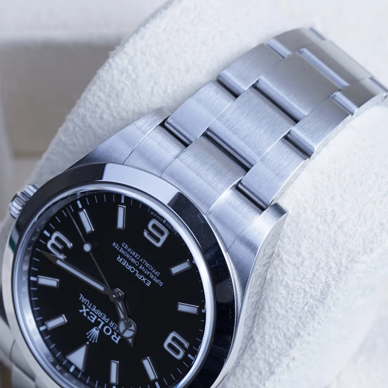Rolex Explorer I 39 Black Dial 2017 (214270)