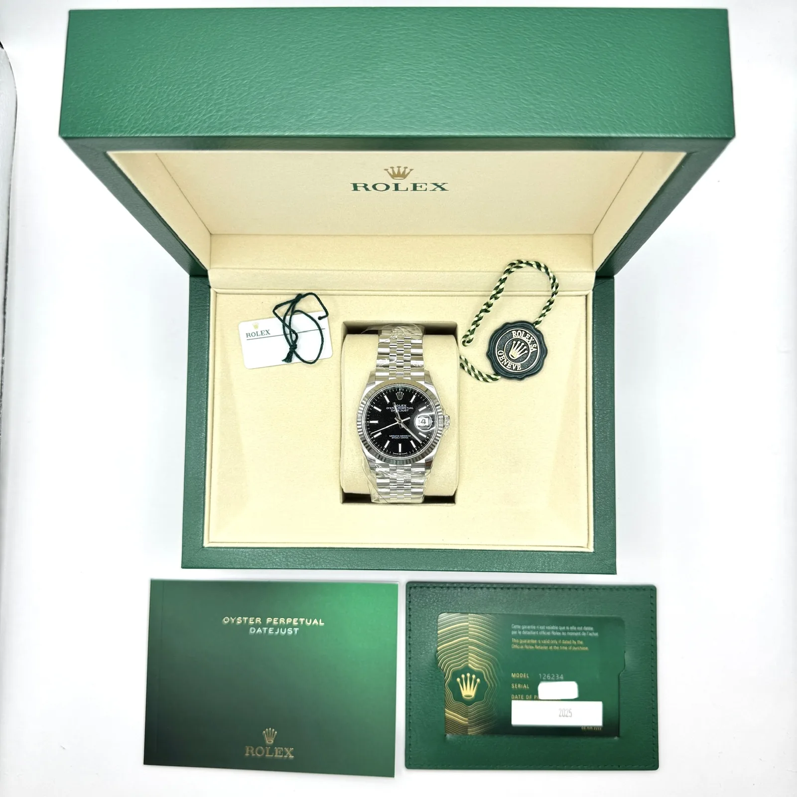 (Brand New) Rolex Datejust 36 Black Dial