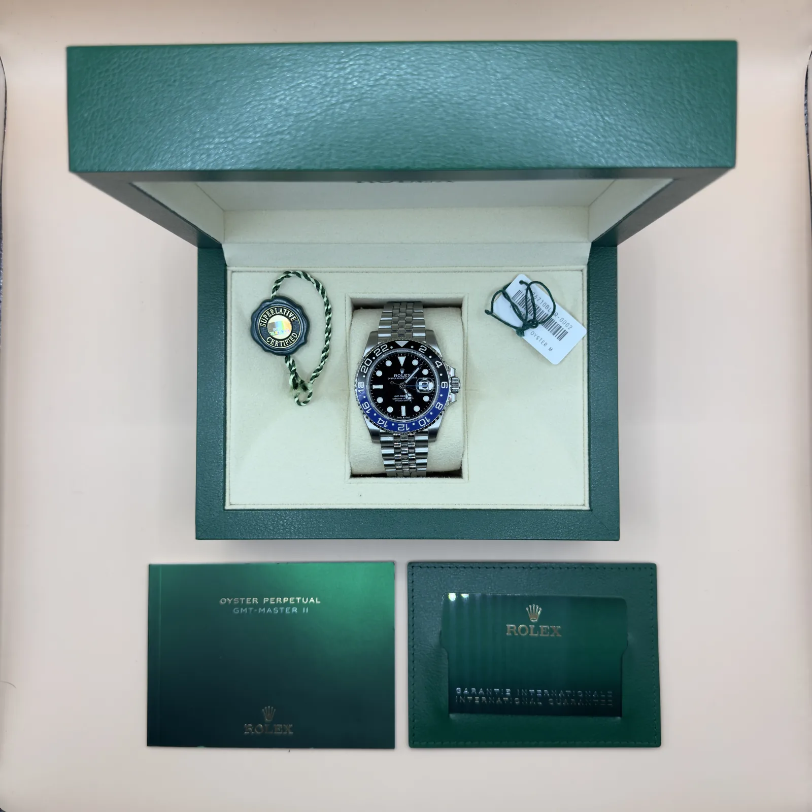 Rolex GMT Master II 'Batgirl' 40 2022 126710BLNR