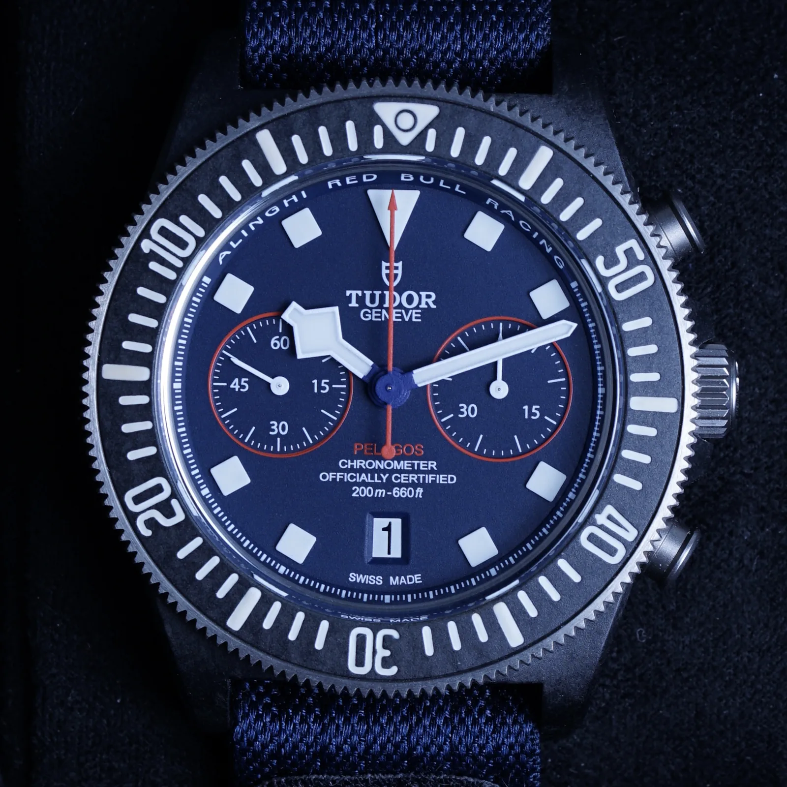 Tudor Pelagos FXD Chrono Alinghi Red Bull Racing 43 2023 (25807KN)