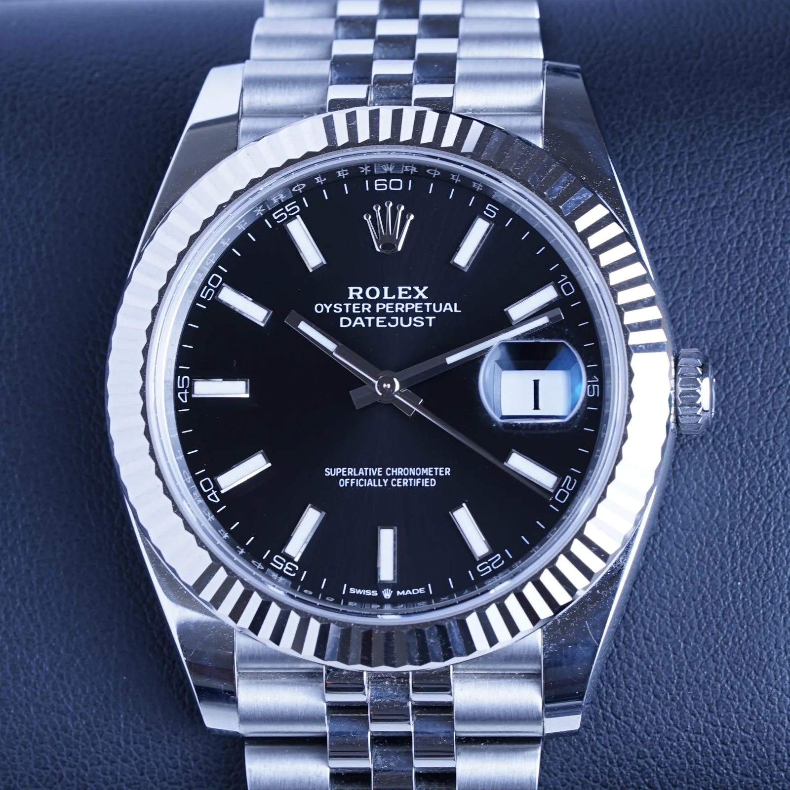 Rolex Datejust 41 Fluted Jubilee 2025 Box & Papers 126334