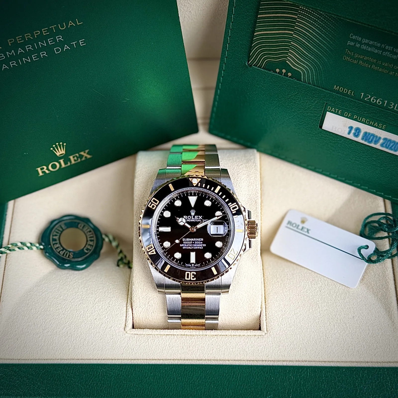 Rolex Submariner Date Two Tone ‘Blacksy’ 41 2020
