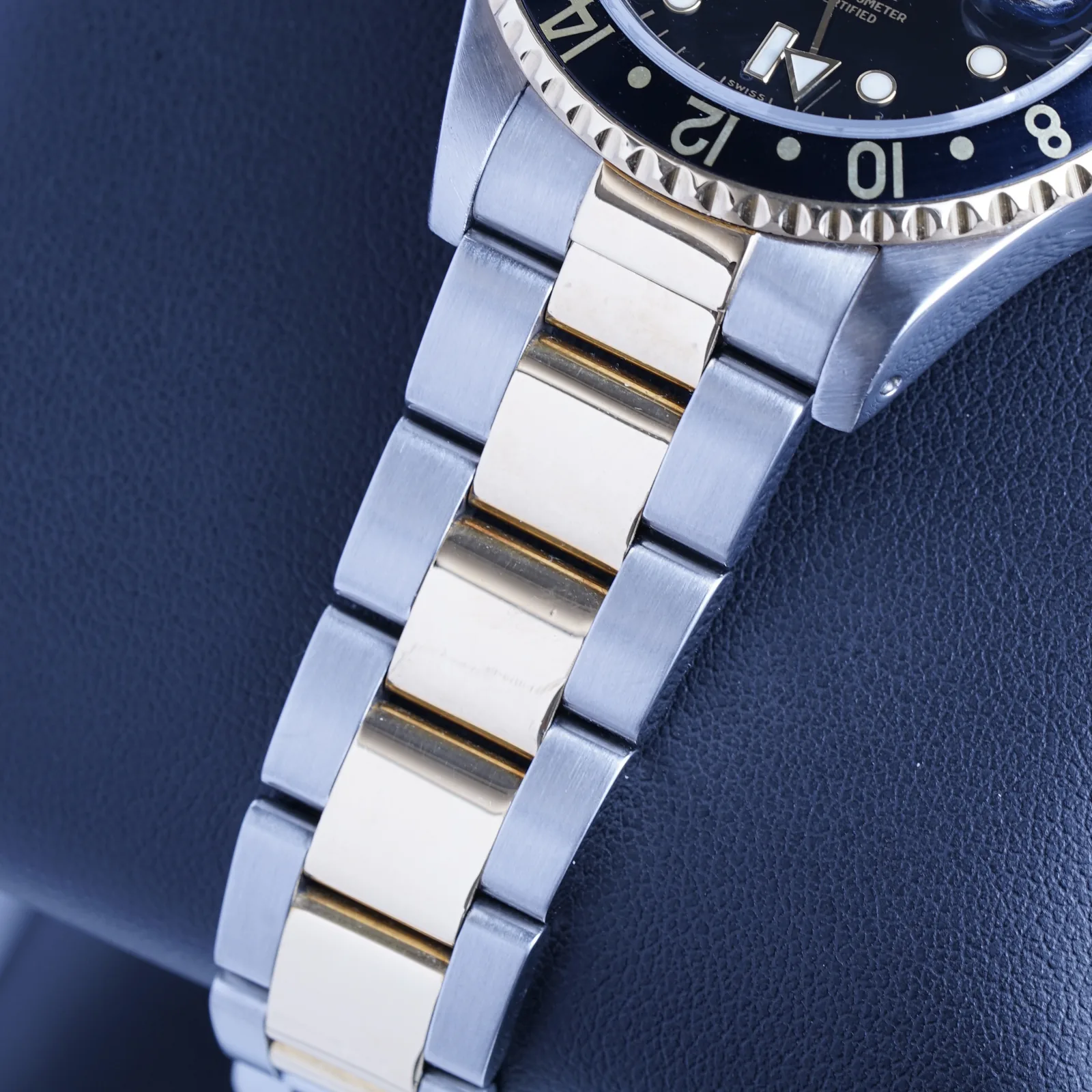 Rolex GMT-Master II Two-Tone 40 Black Dial Circa 1991 (16713)