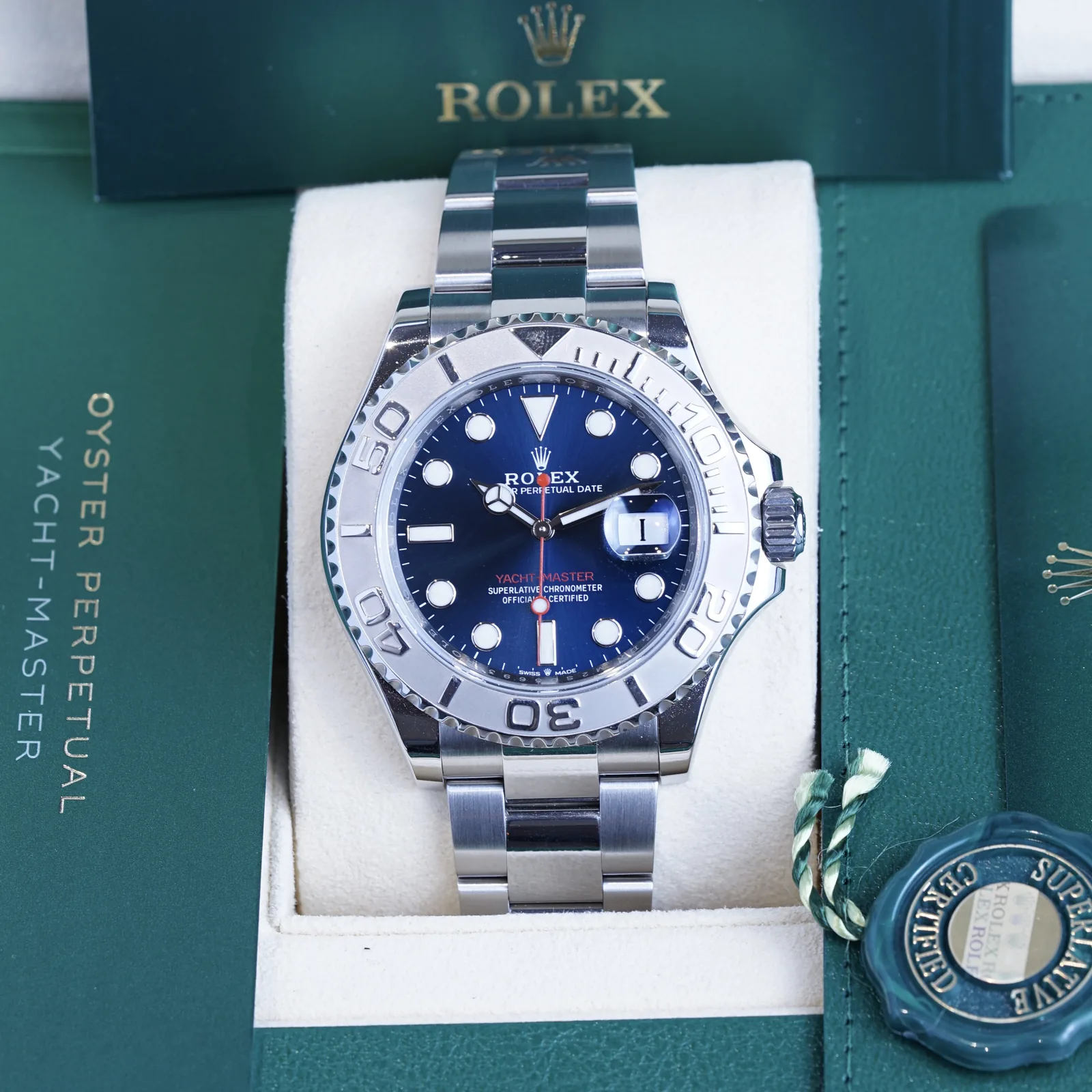 Rolex Yachtmaster ‘Blue’ 40 2023