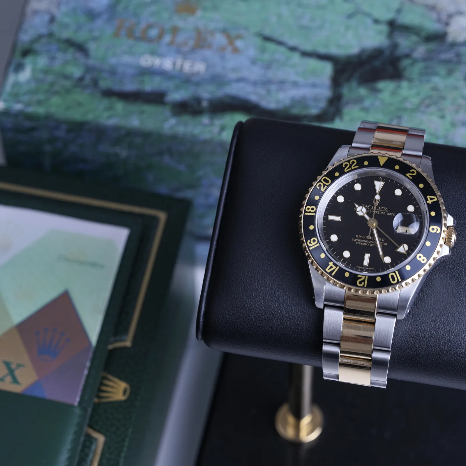 Rolex GMT Master II Two Tone 40mm 2003 (16713)