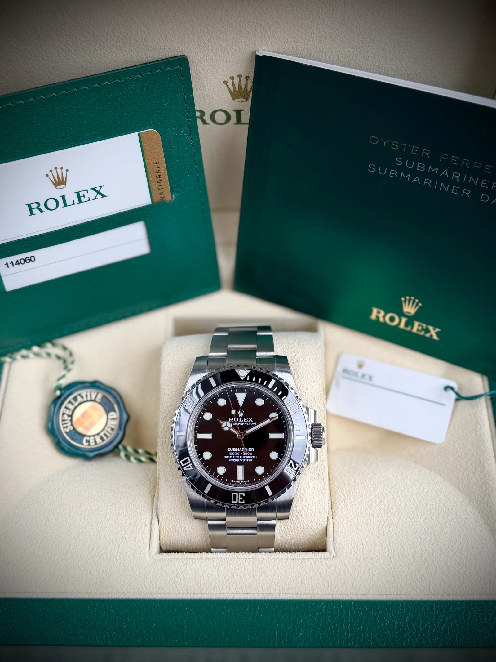 Rolex Submariner No Date 40 2018 114060