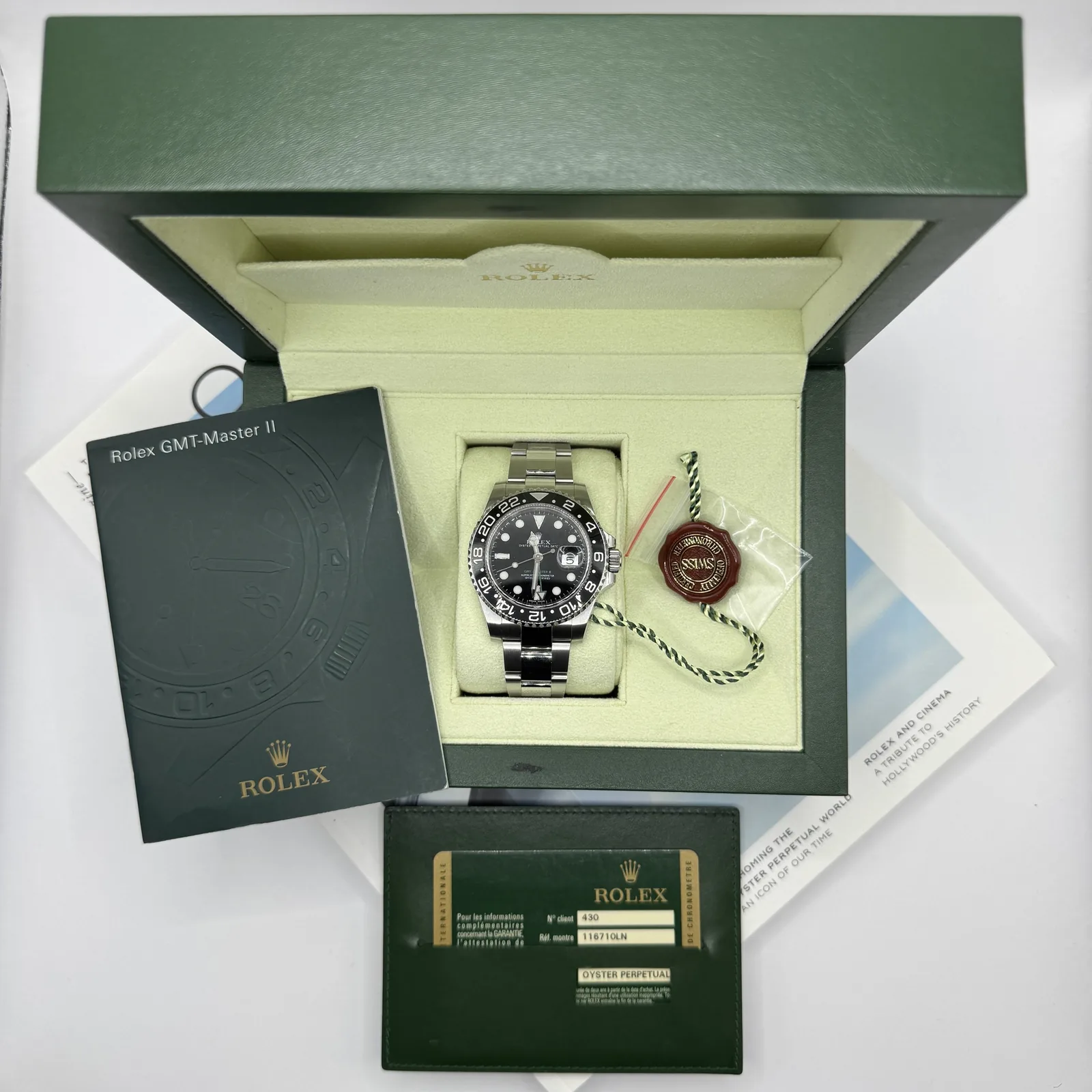 Rolex GMT-Master II ‘Green Arrow’ 40 2013
