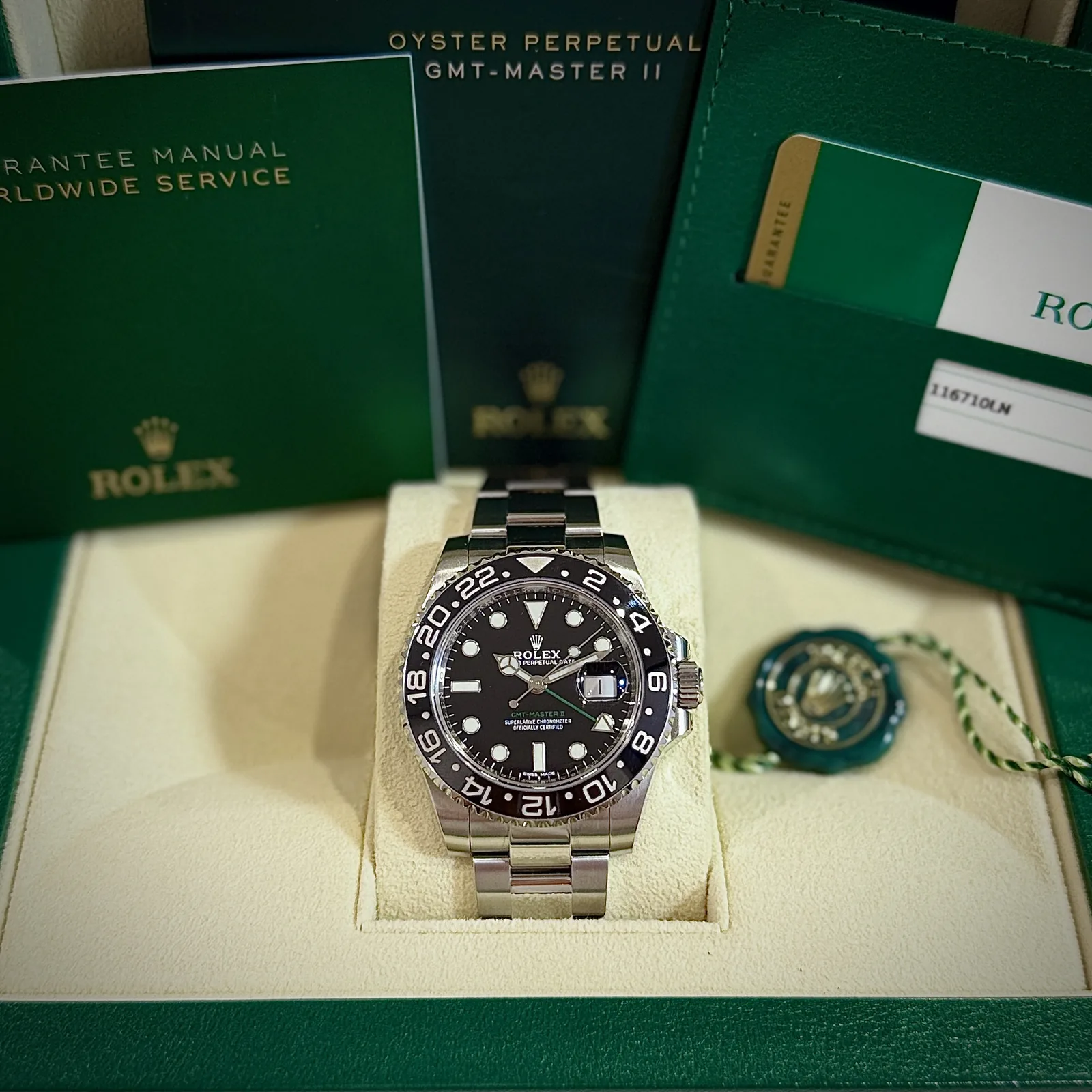 Rolex GMT Master II ‘Green Arrow’ 40 2019