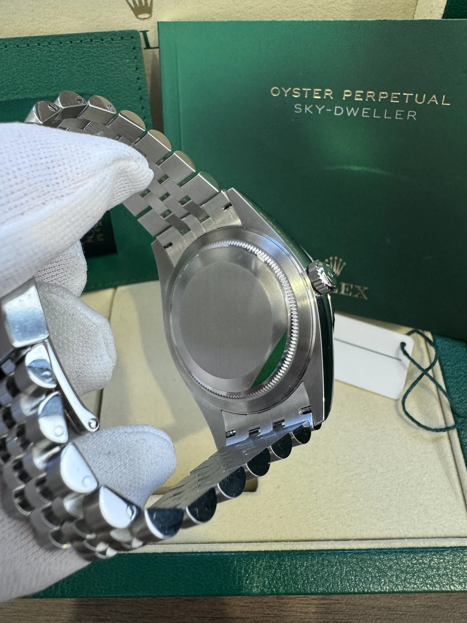 Brand New Rolex Sky Dweller Green 2025