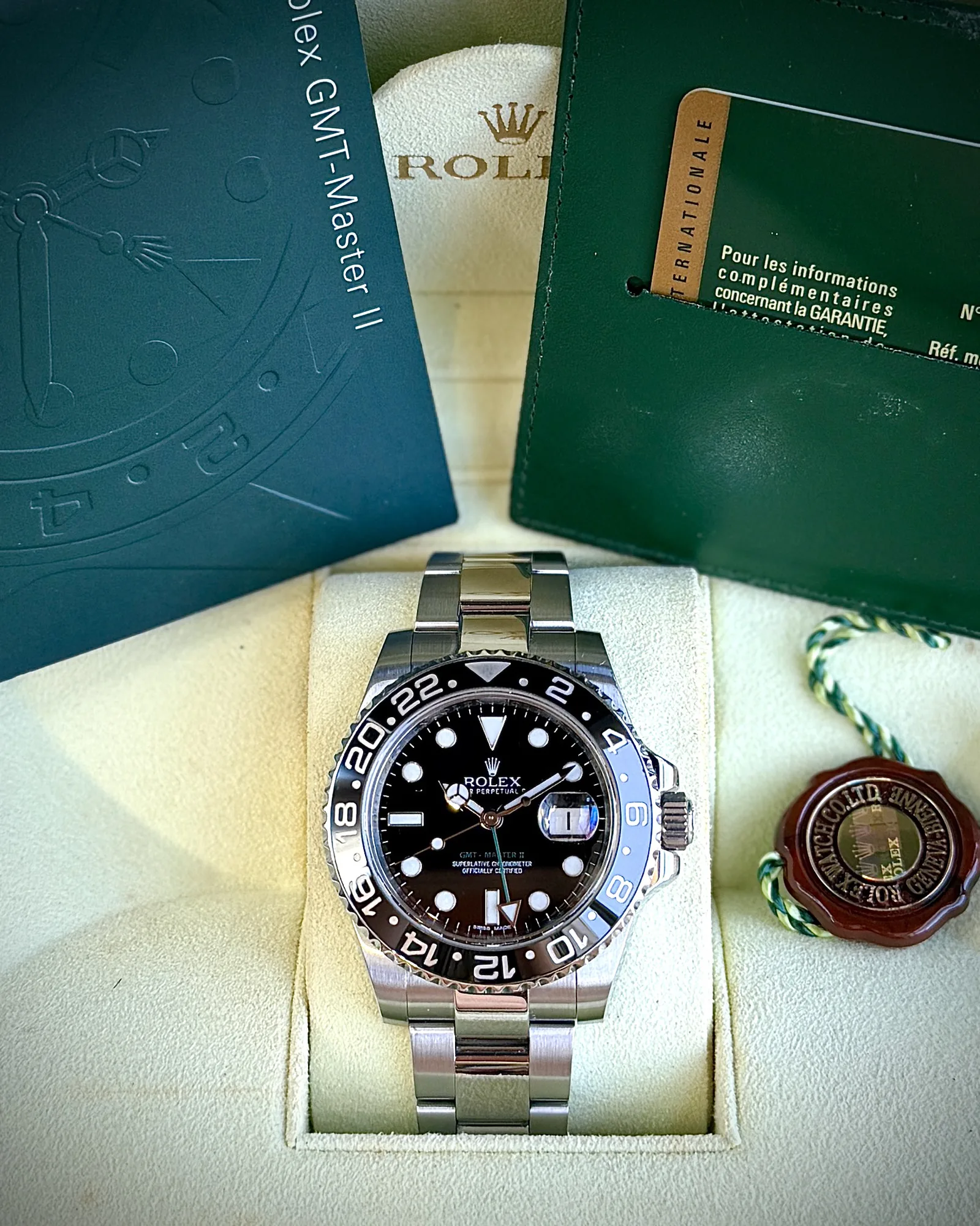 Rolex GMT Master II ‘Green Arrow’ 40 2012