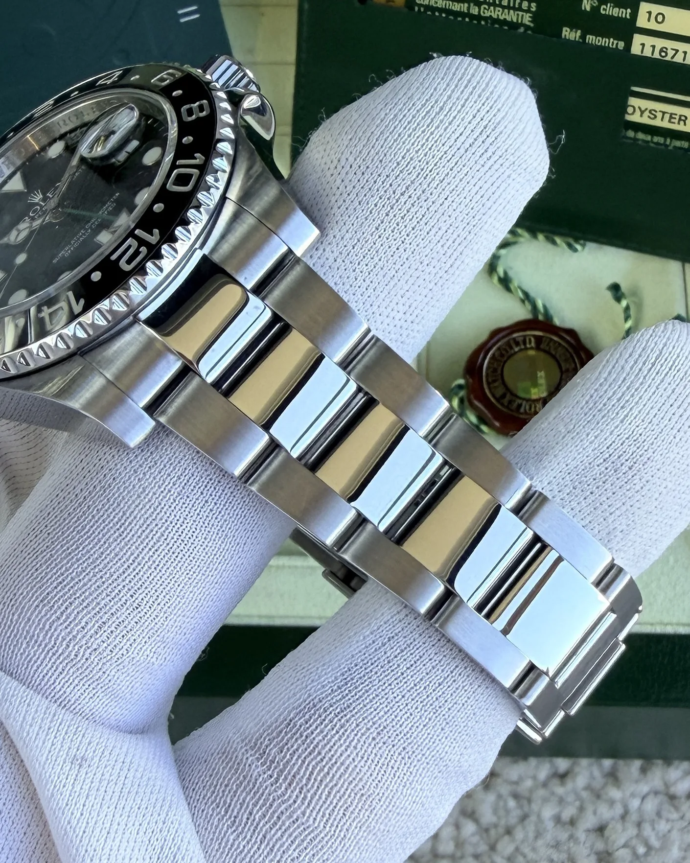 Rolex GMT Master II ‘Green Arrow’ 40 2012