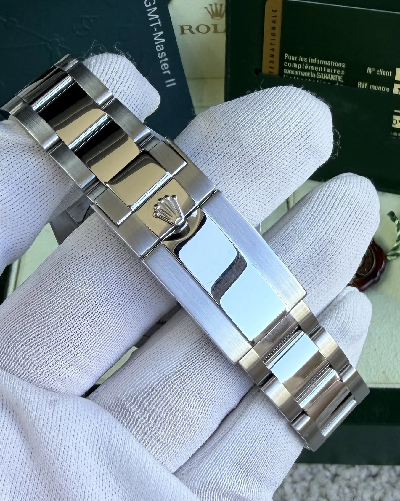 Rolex GMT Master II ‘Green Arrow’ 40 2012