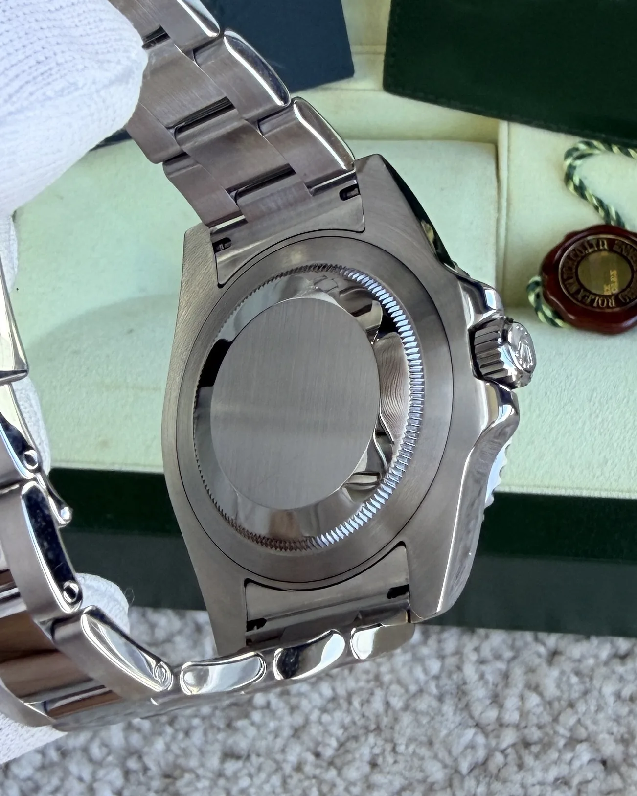 Rolex GMT Master II ‘Green Arrow’ 40 2012