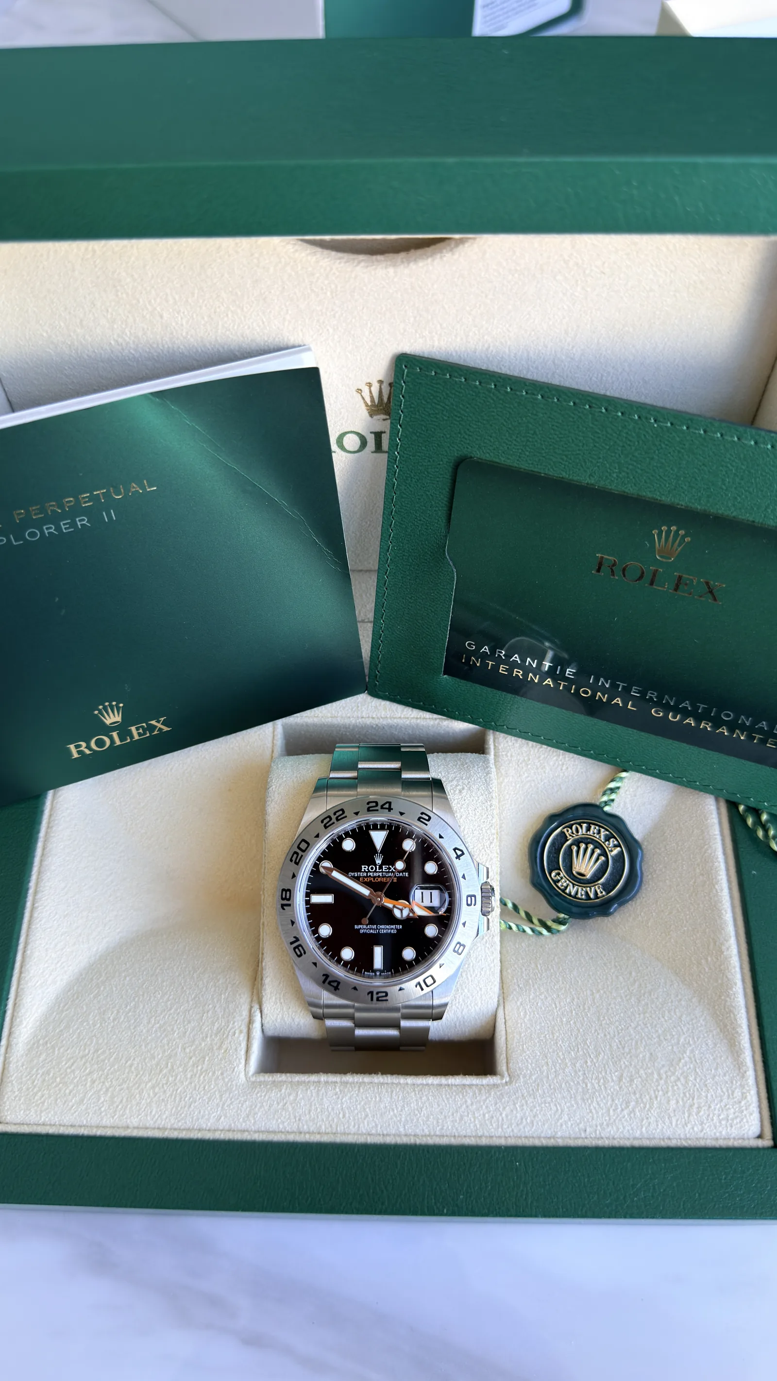 Rolex Explorer II Black 42 2024 226570