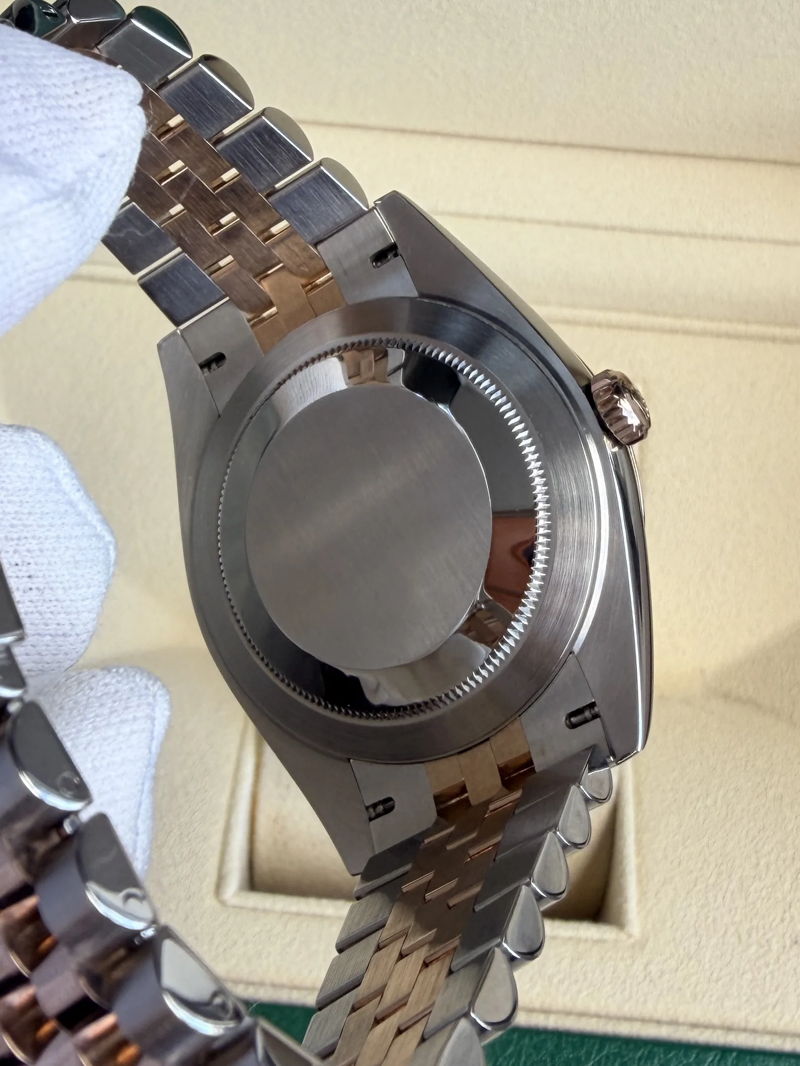 Rolex Datejust 41 Wimbledon Rose Gold 2019 126331