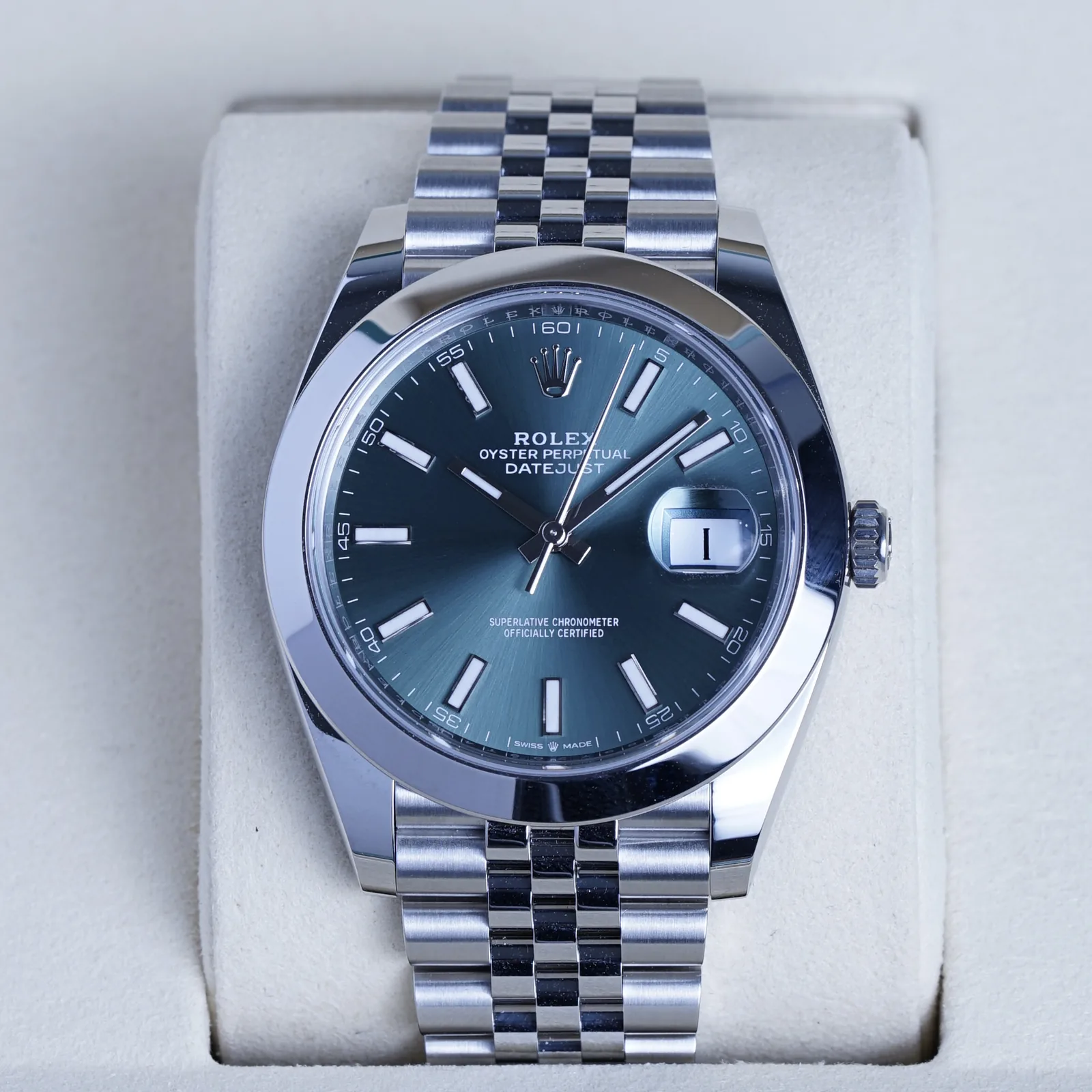 Rolex Datejust 41 Mint Green Dial 2026 (126300)