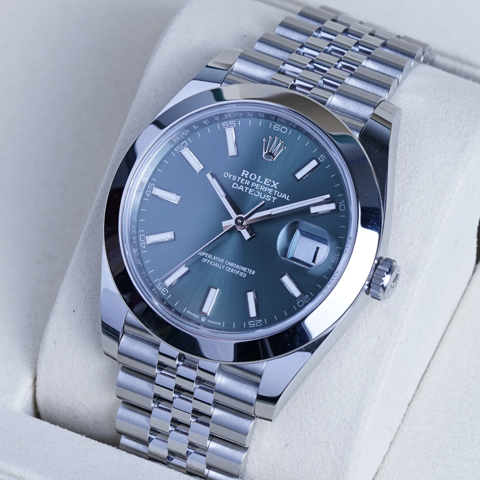Rolex Datejust 41 Mint Green Dial 2026 (126300)