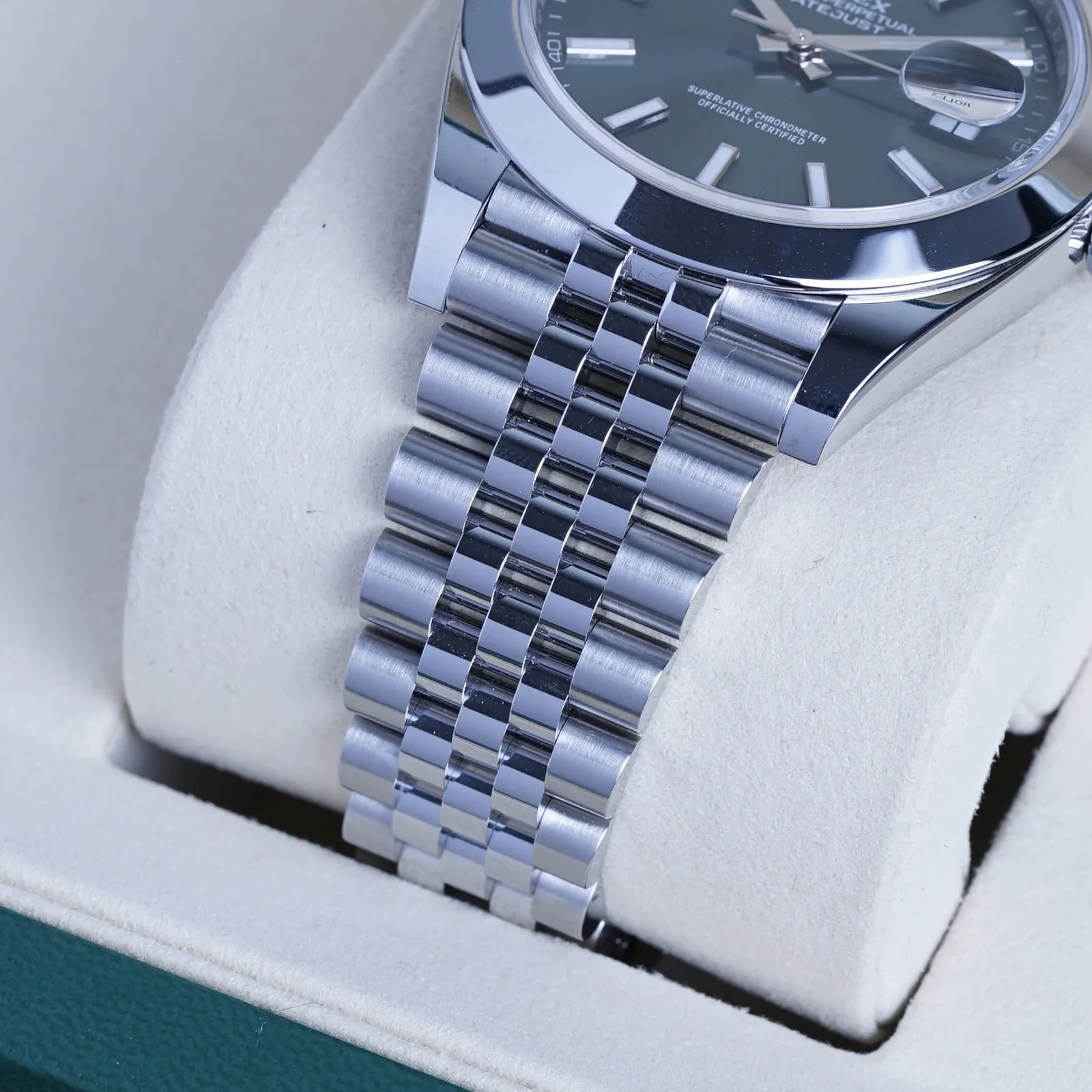 Rolex Datejust 41 Mint Green Dial 2026 (126300)