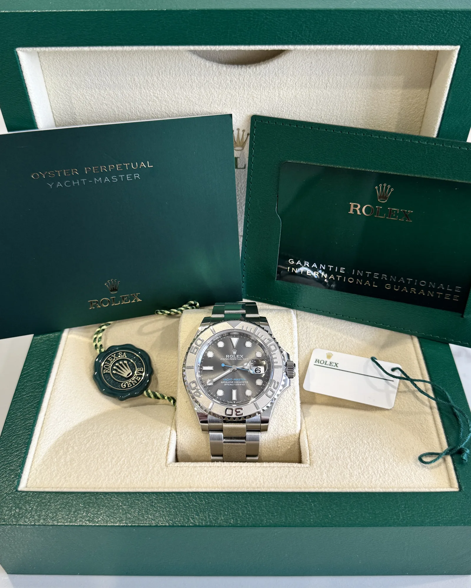Rolex Yachtmaster 40 Rhodium 2022