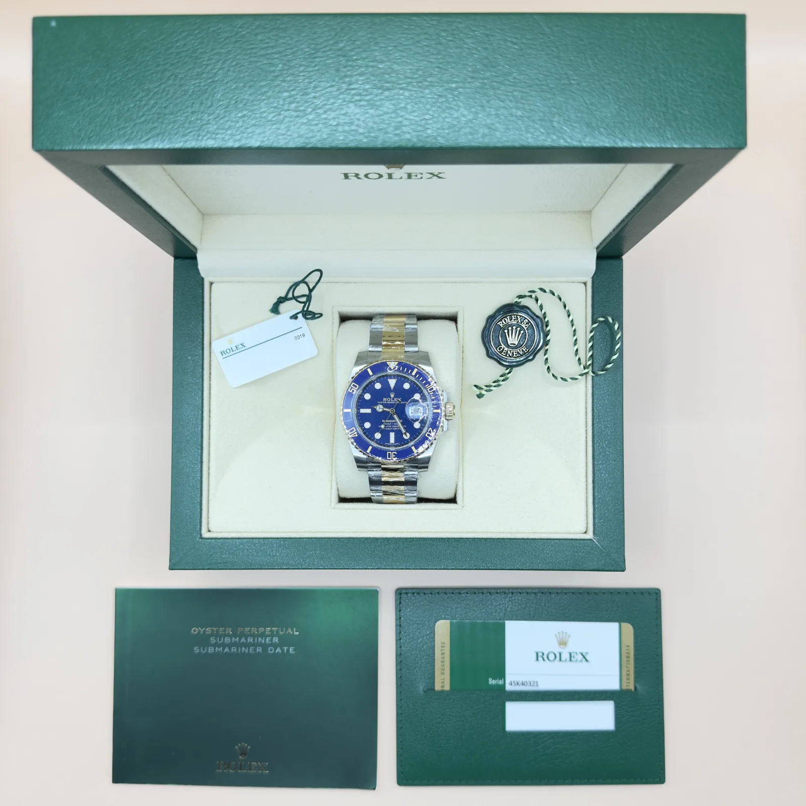 Rolex Submariner 'Bluesy' 40 2019 116613LB