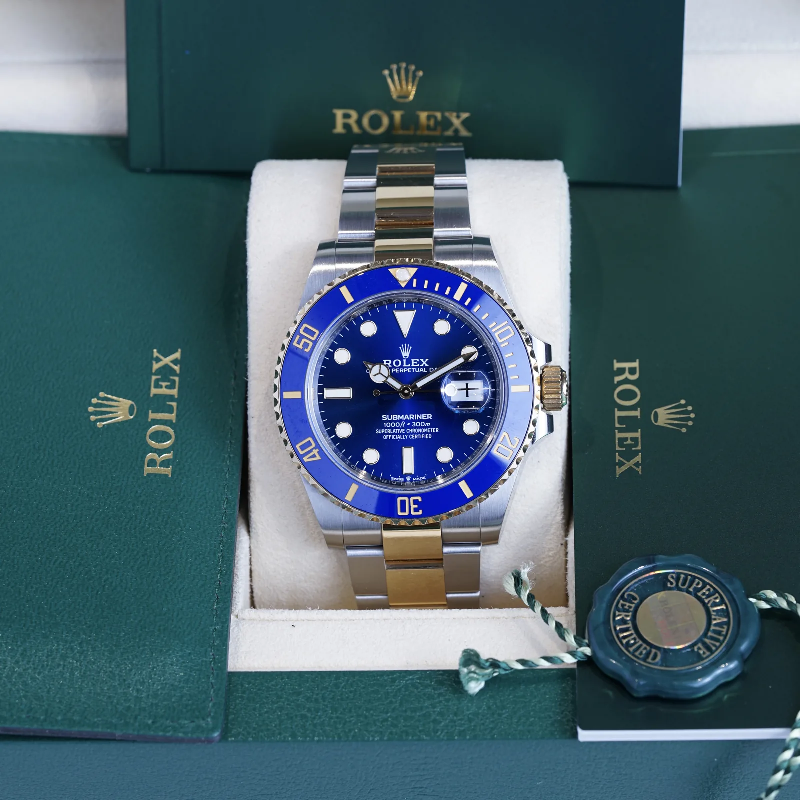 Rolex Submariner Date Two Tone ‘Bluesy’ 41 2022