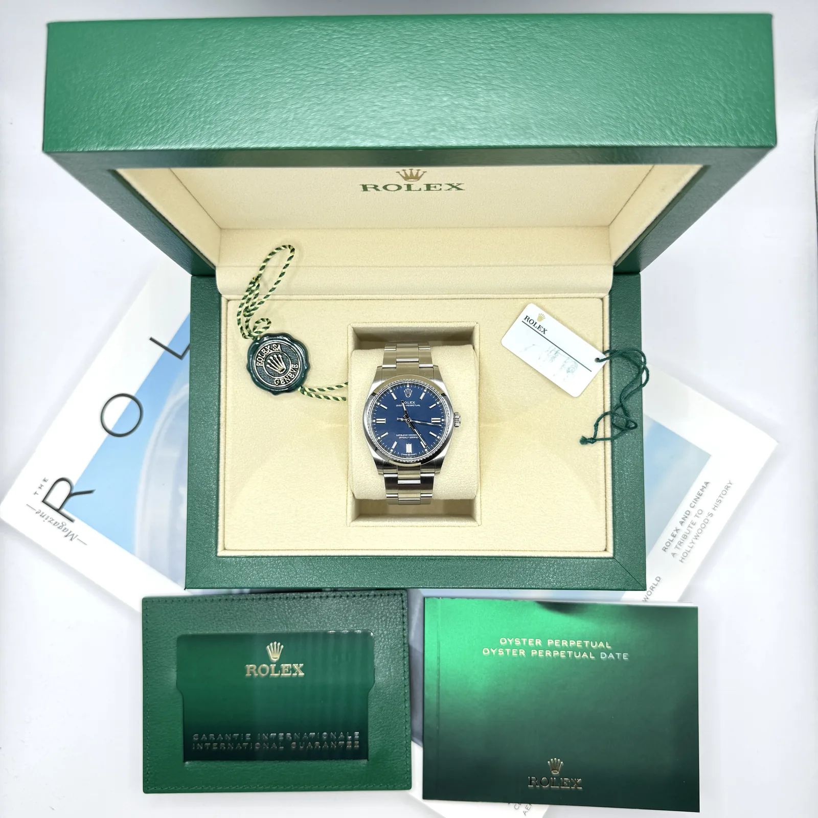 Rolex Oyster Perpetual 36 Blue 2023