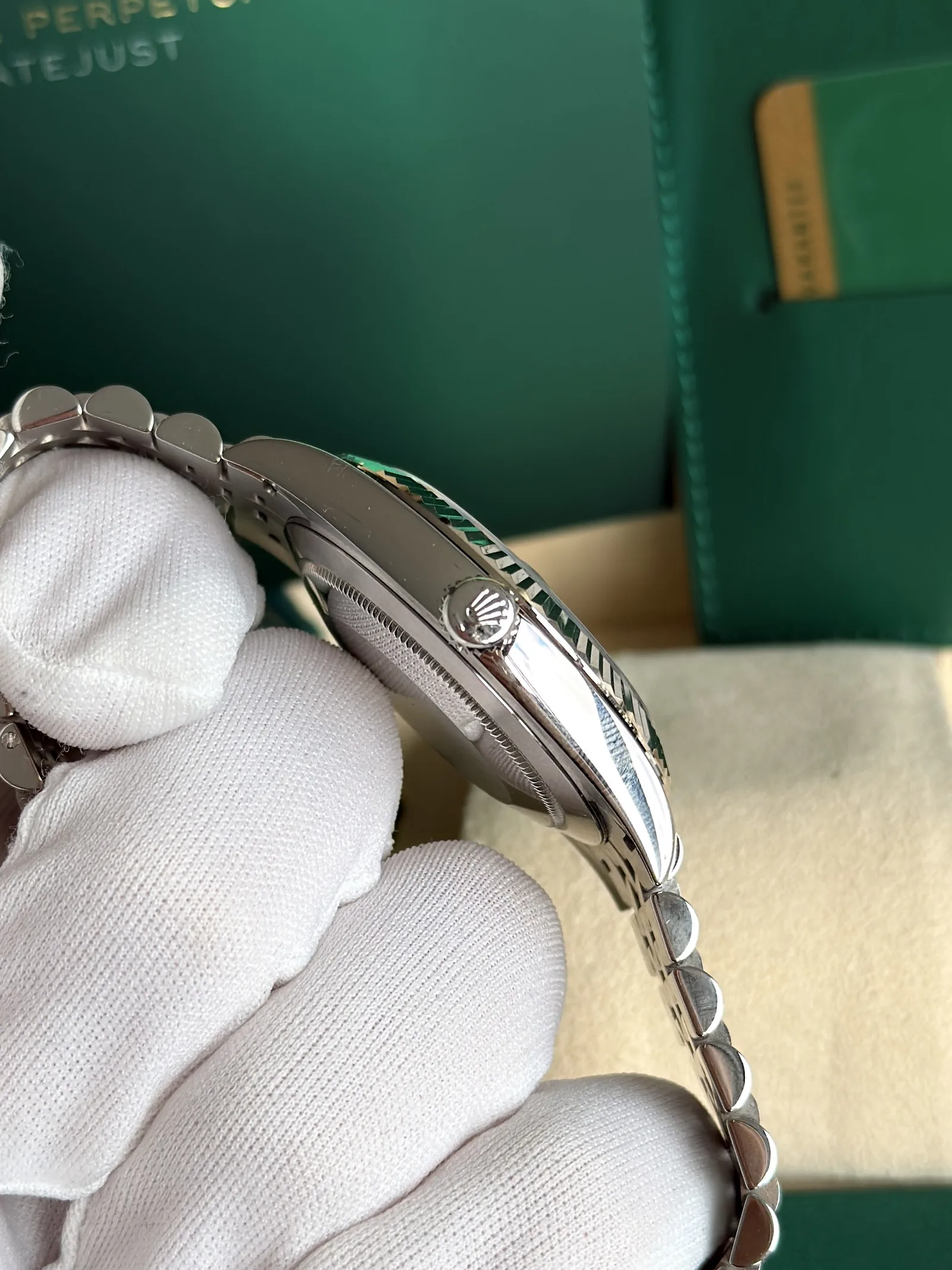 Rolex Datejust 41 Blue Fluted Jubilee 2019