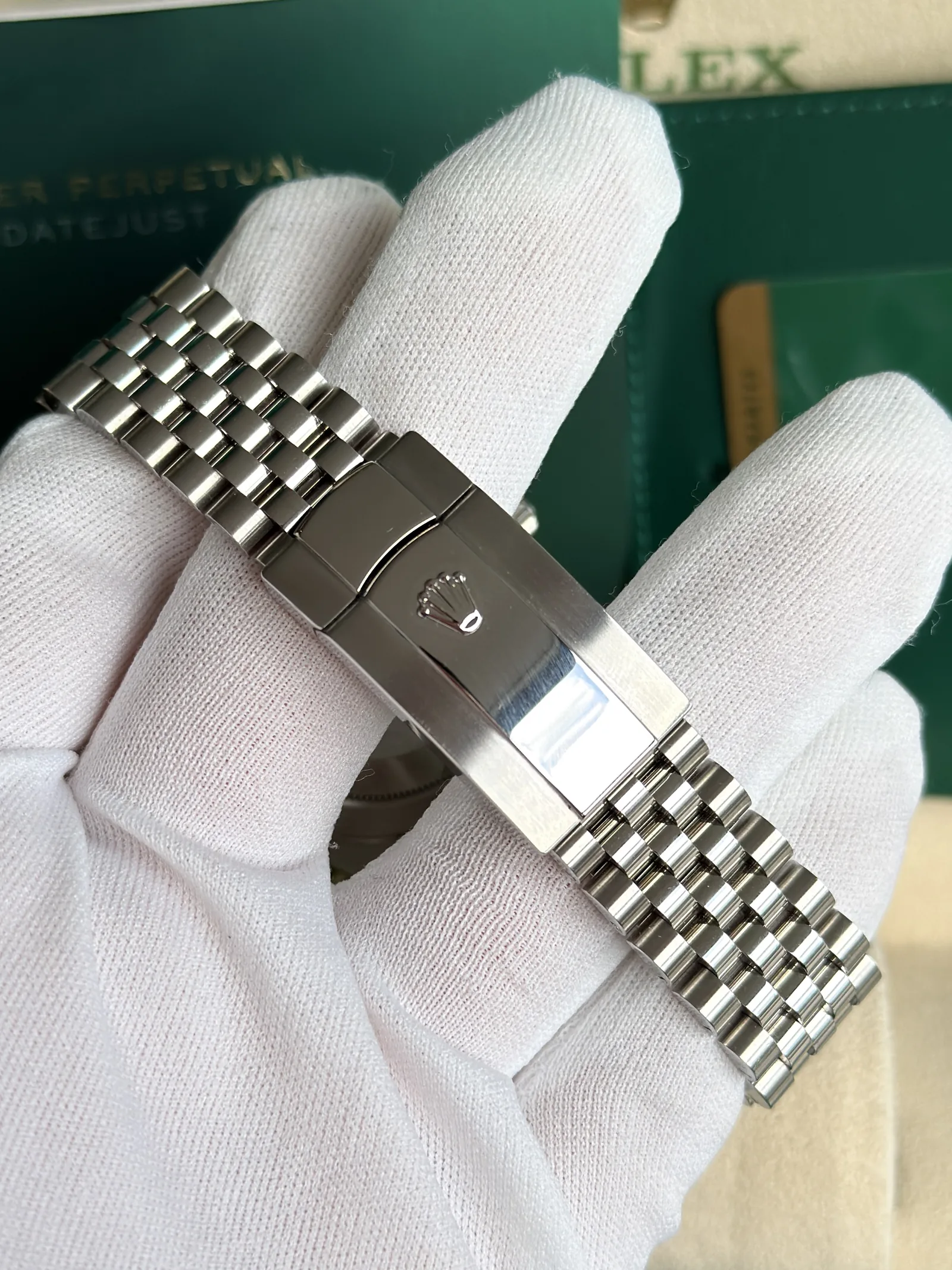 Rolex Datejust 41 Blue Fluted Jubilee 2019
