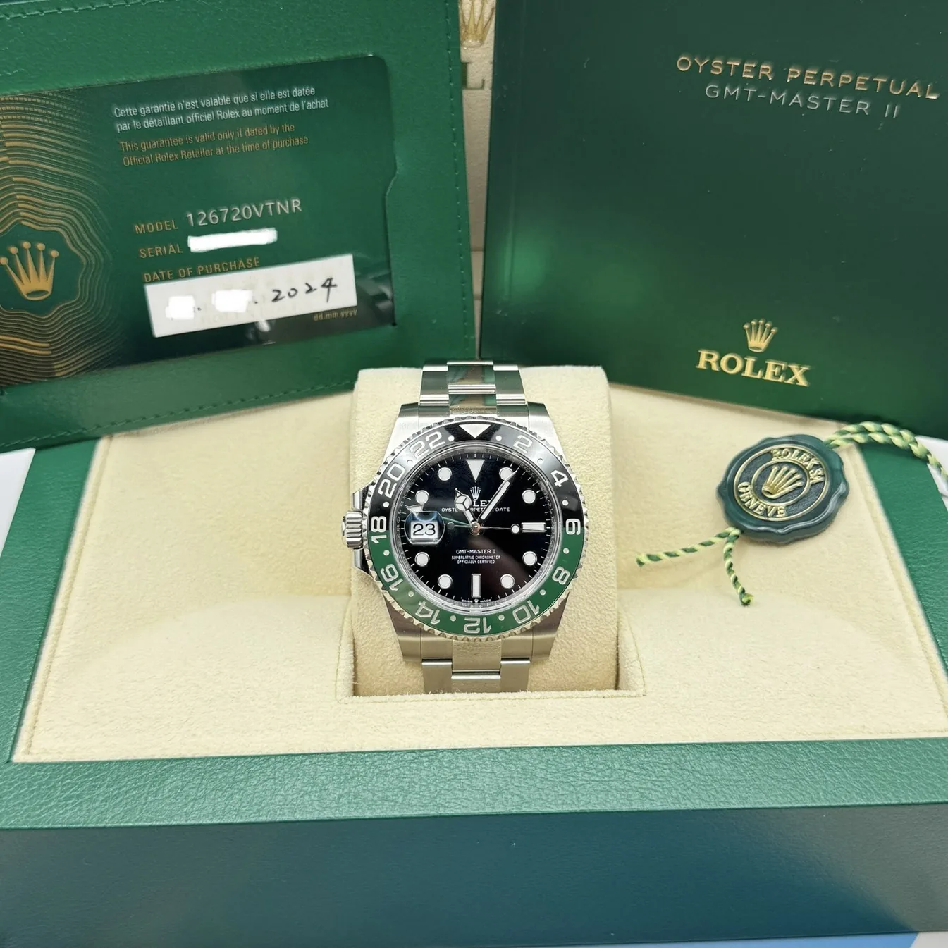 Rolex GMT-Master II ‘Sprite’ 2024