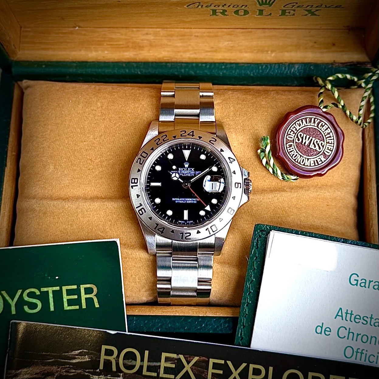 Rolex Explorer II 40mm Black 2004
