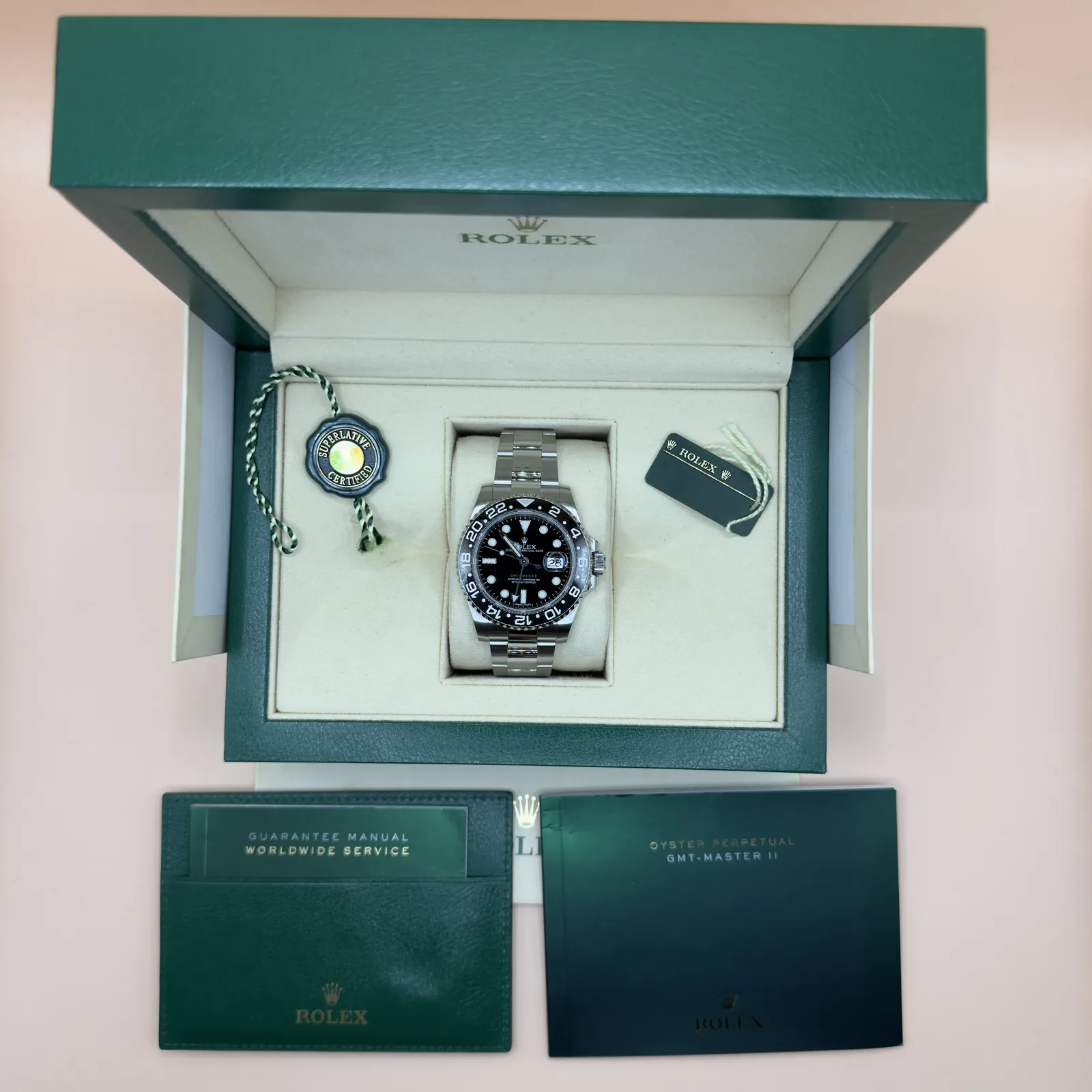 Rolex GMT Master II 'Green Arrow' 40 2016
