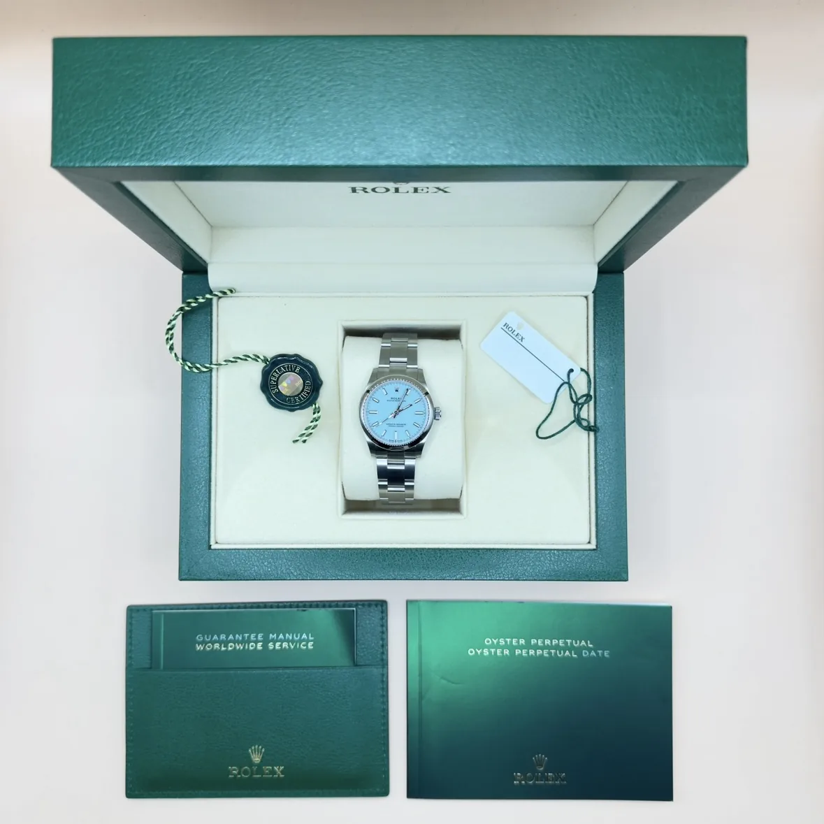 Rolex Oyster Perpetual ‘Tiffany’ 31 2024 Brand New