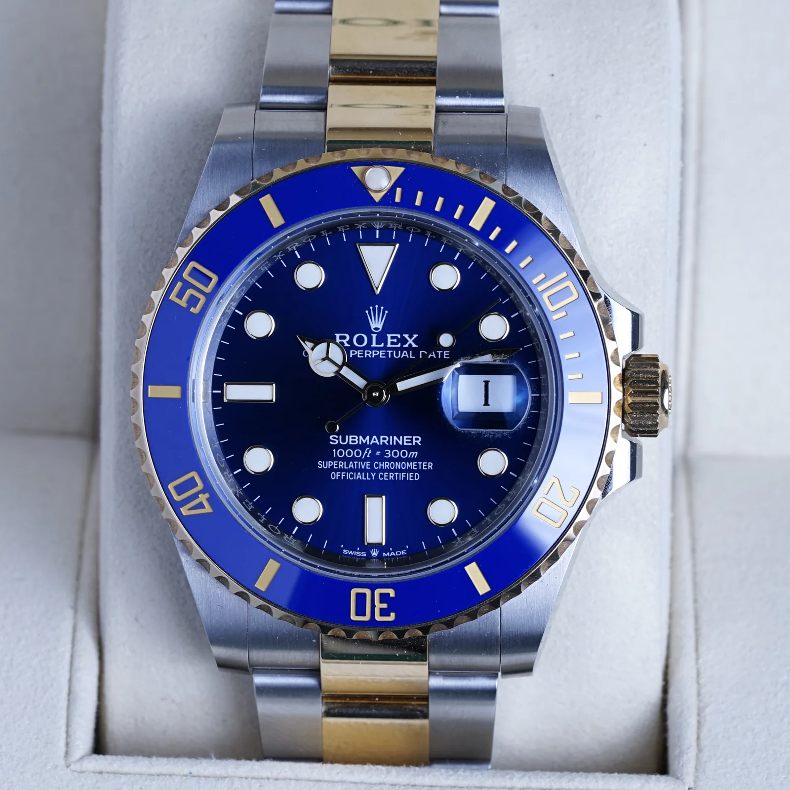 Rolex Submariner Date Two-Tone 41 “Bluesy” Blue Dial 2023 (126613LB)
