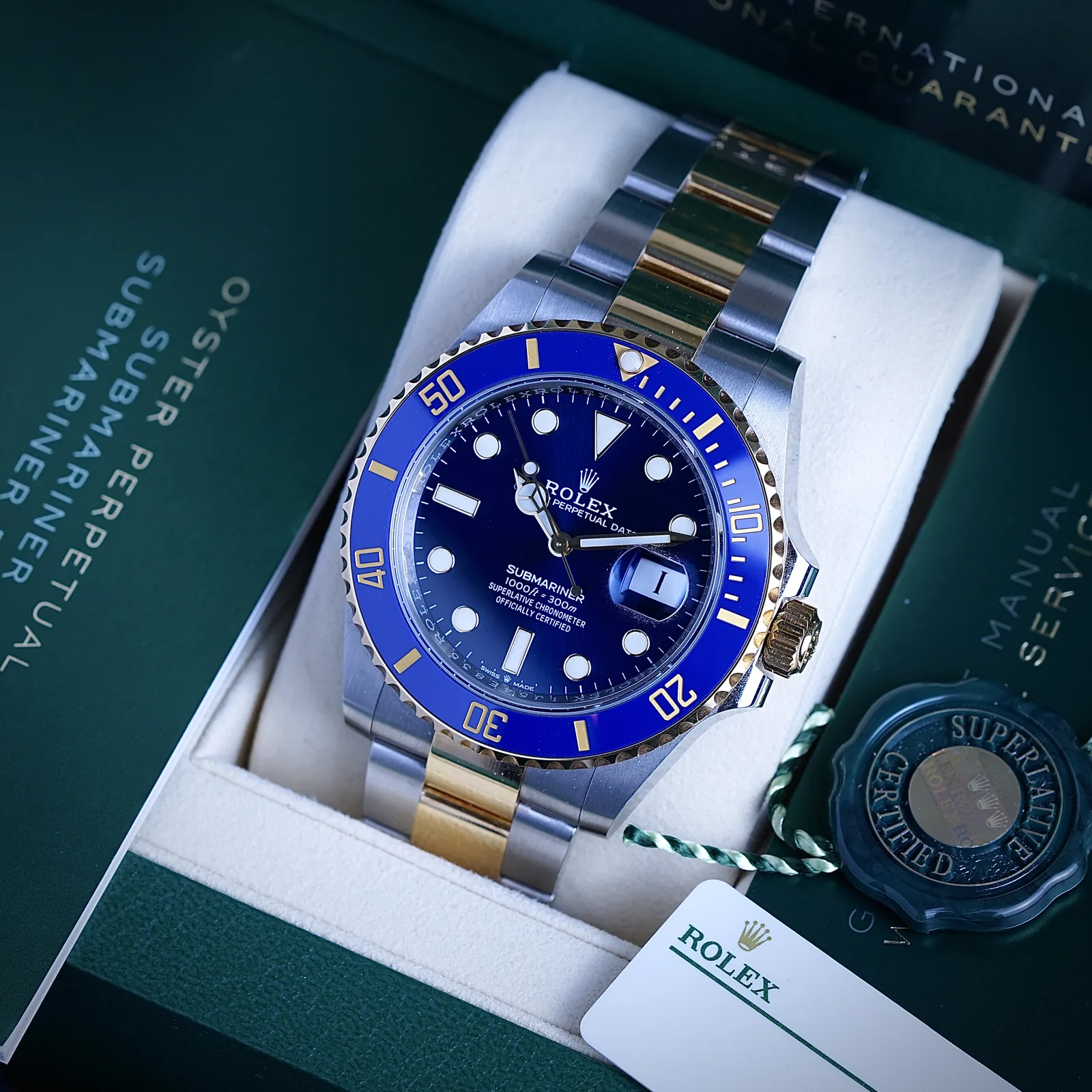 Rolex Submariner Date Two-Tone 41 “Bluesy” Blue Dial 2023 (126613LB)