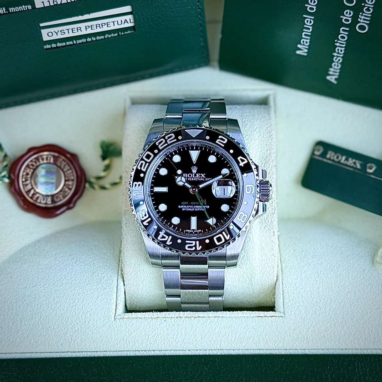 Rolex GMT Master II ‘Green Arrow’ 40 2013