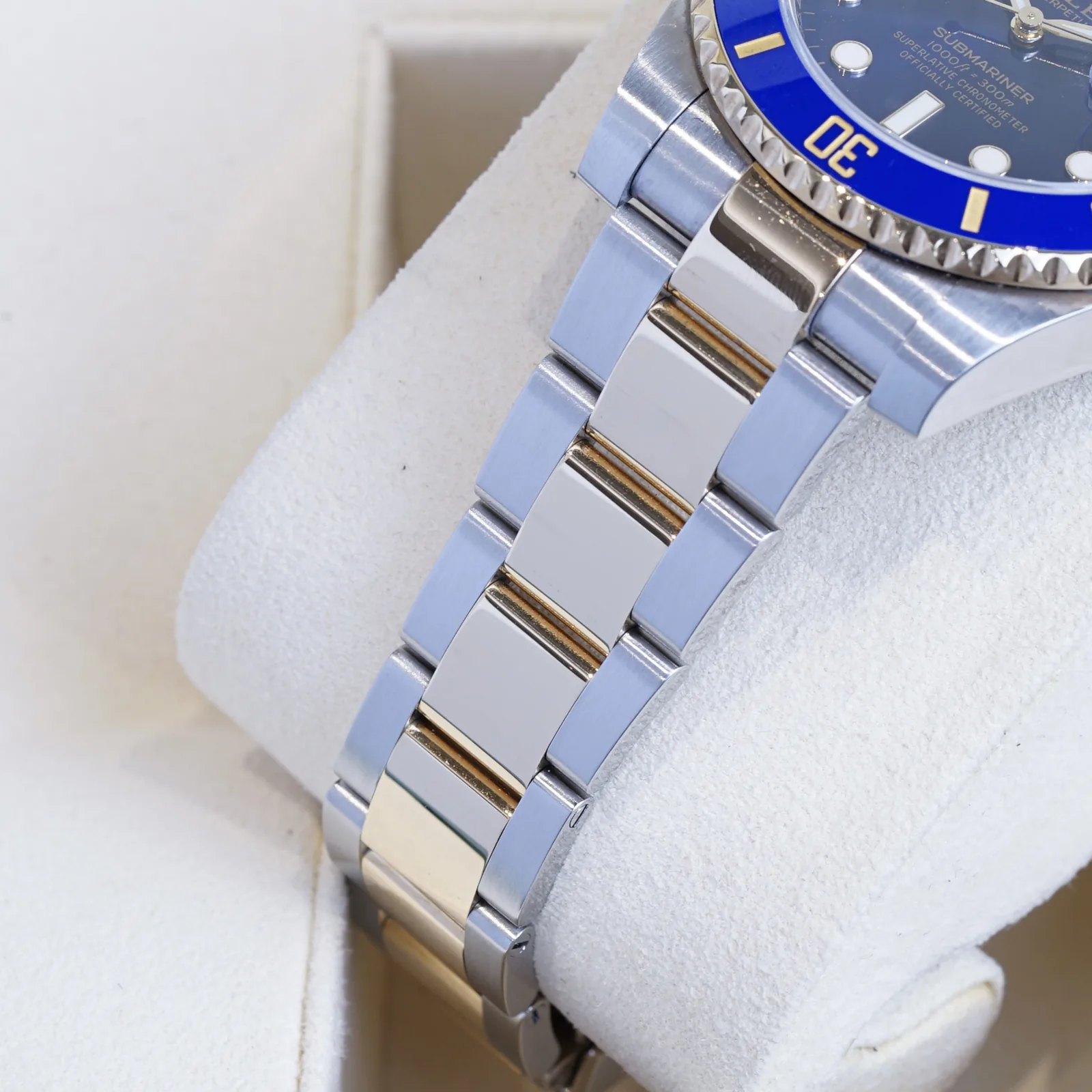 Rolex Submariner Date Two-Tone 40 “Bluesy” Blue Dial 2018 (116613LB)