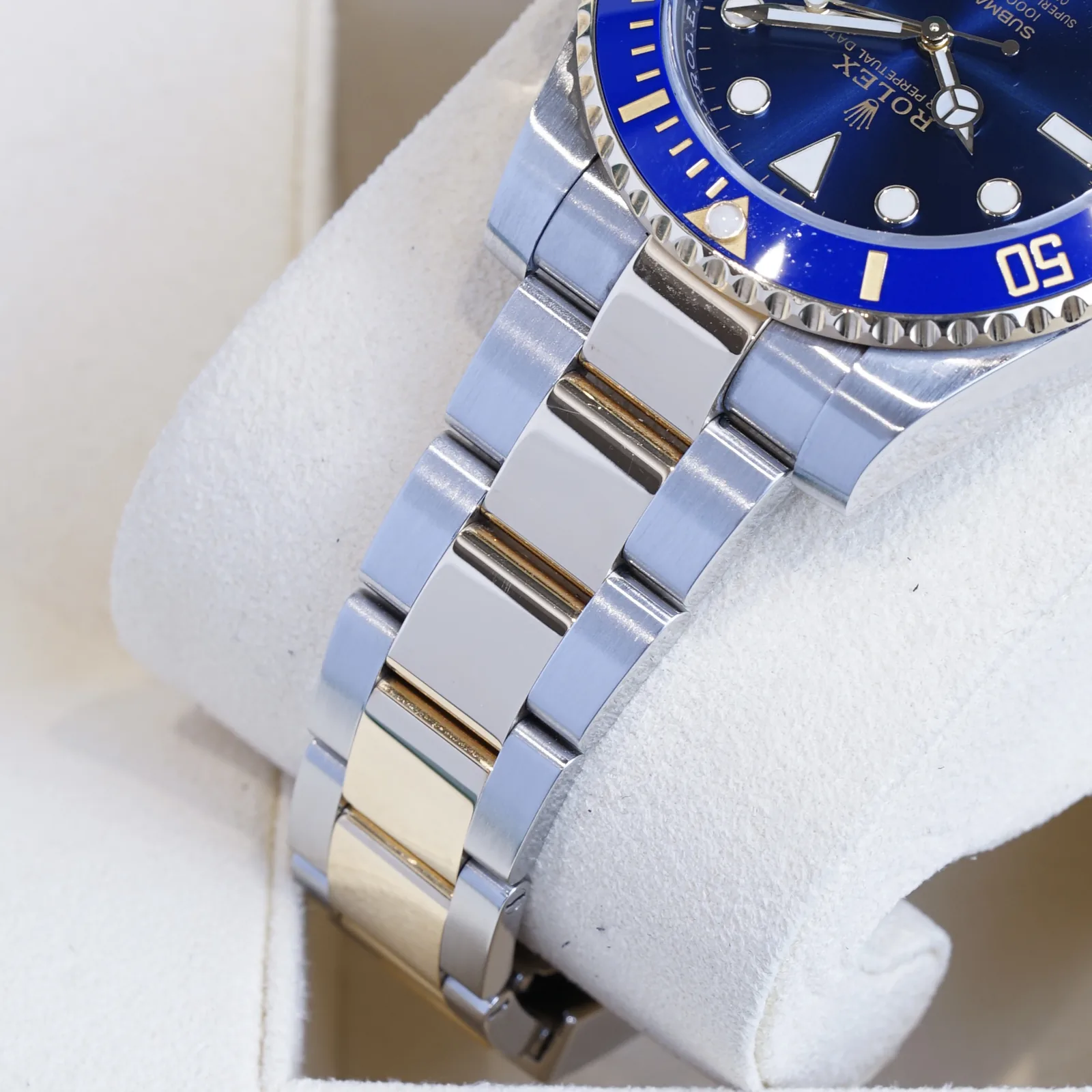 Rolex Submariner Date Two-Tone 40 “Bluesy” Blue Dial 2018 (116613LB)