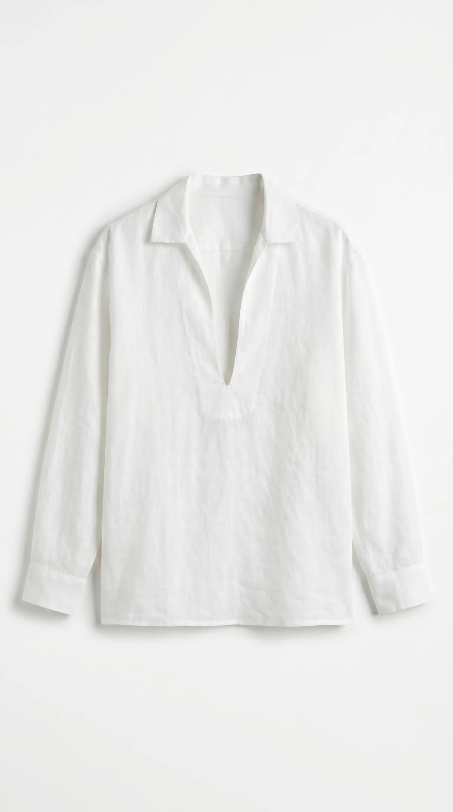 White Horizon Linen