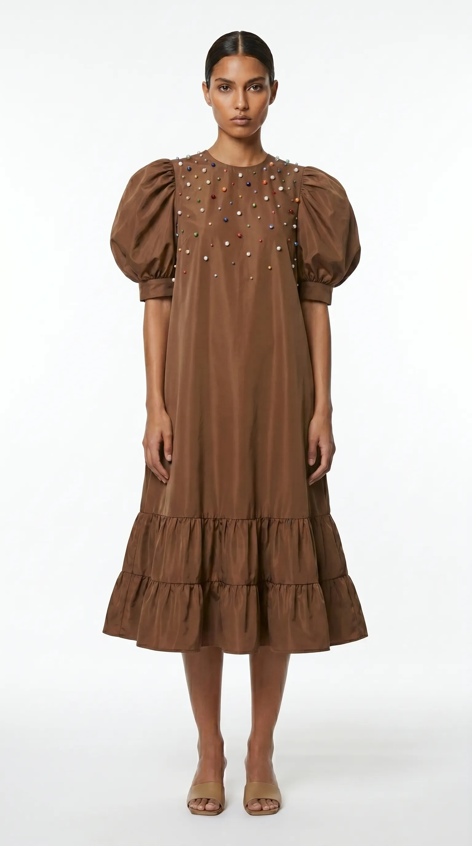 Mocha Pearl Dress