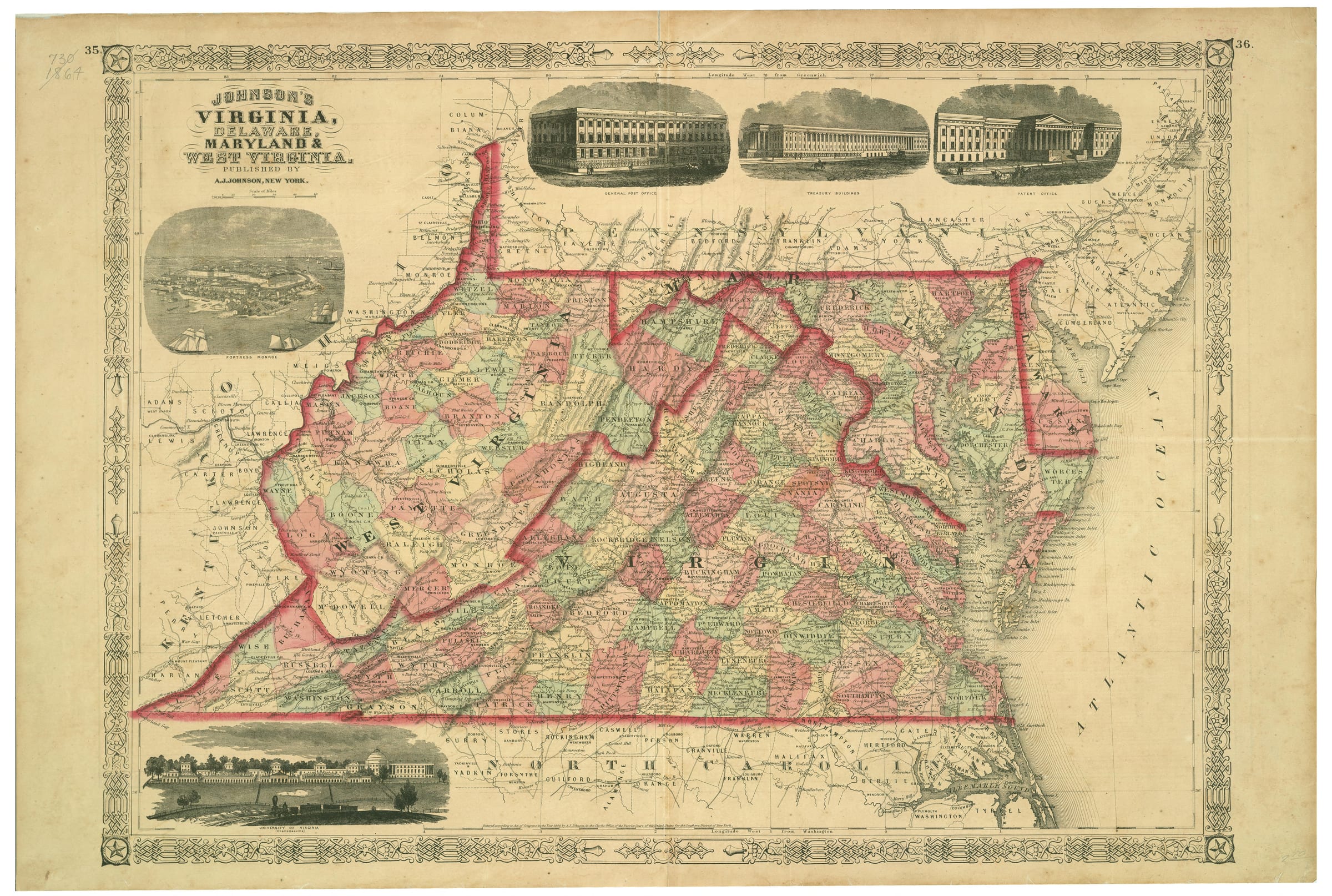 Johnson's Virginia, Delaware, Maryland & West Virginia