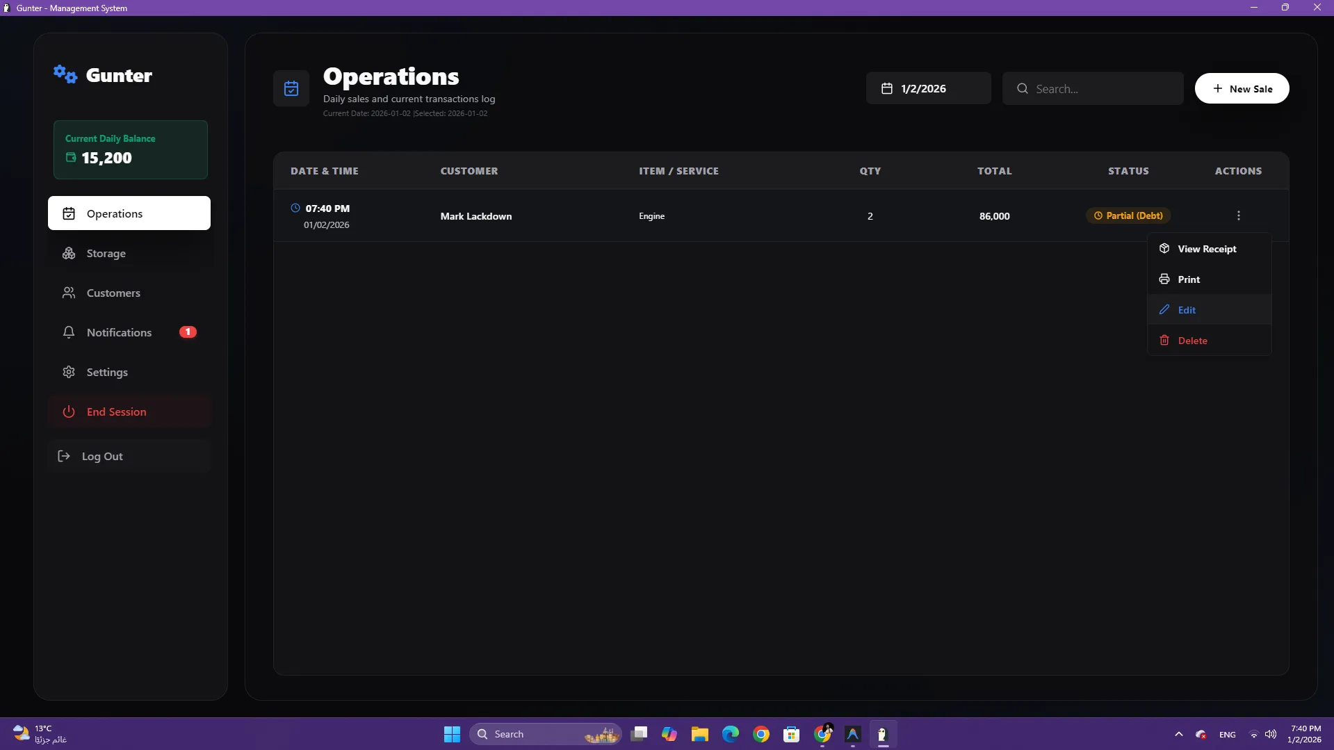 Gunter System screenshot 7