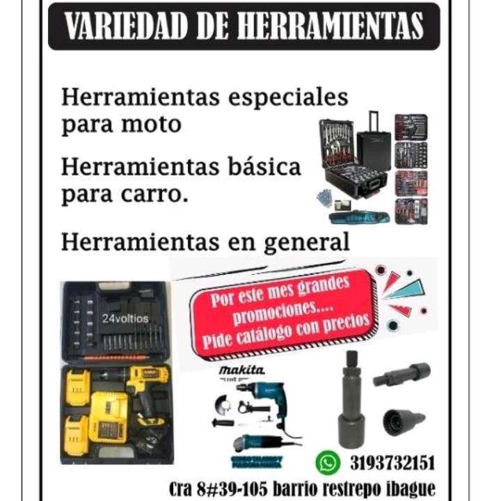 variedades de herramientas 