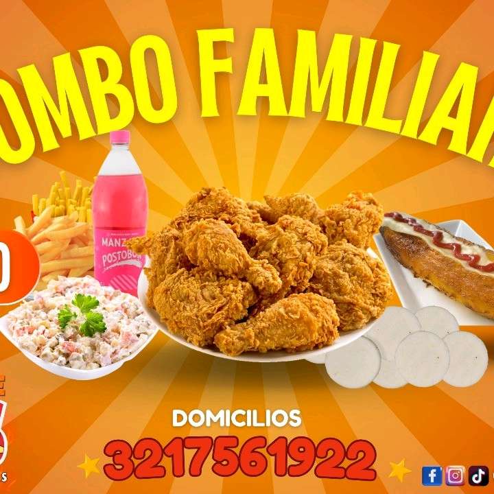 Pollo broaster Vamos donde cris 