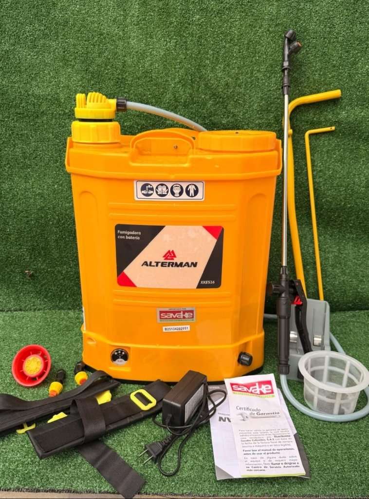FUMIGADORA 16 LT ALTERMAN BATERIA/MANUAL - 2
