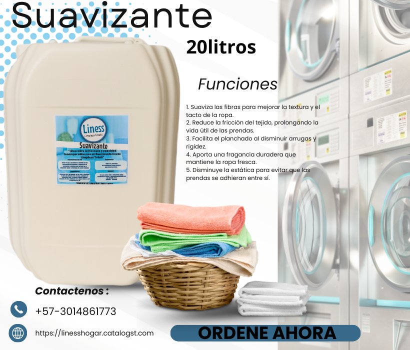 Suavizante 20 litros