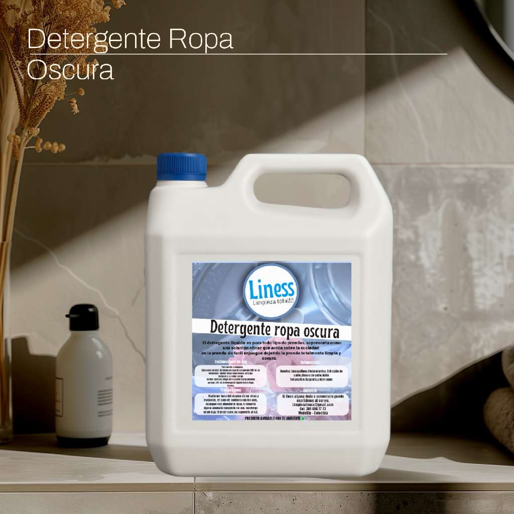 Derergente Ropa Oscura