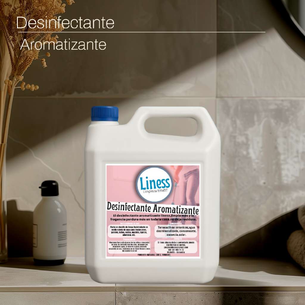 Desinfectante aromatizante