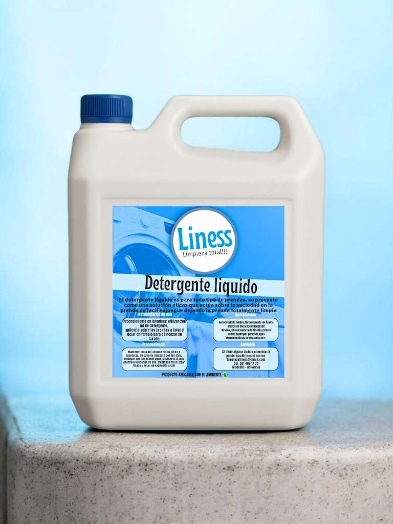 Detergente líquido 4 litros