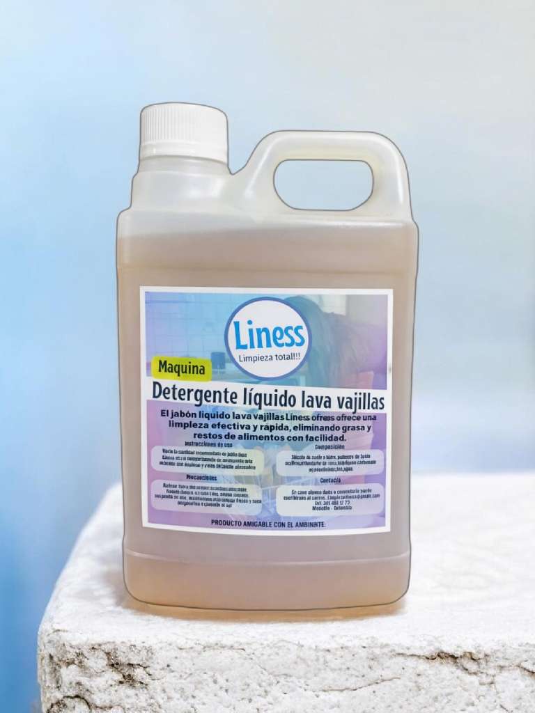 Detergente lavajillas para máquinas de 2litros