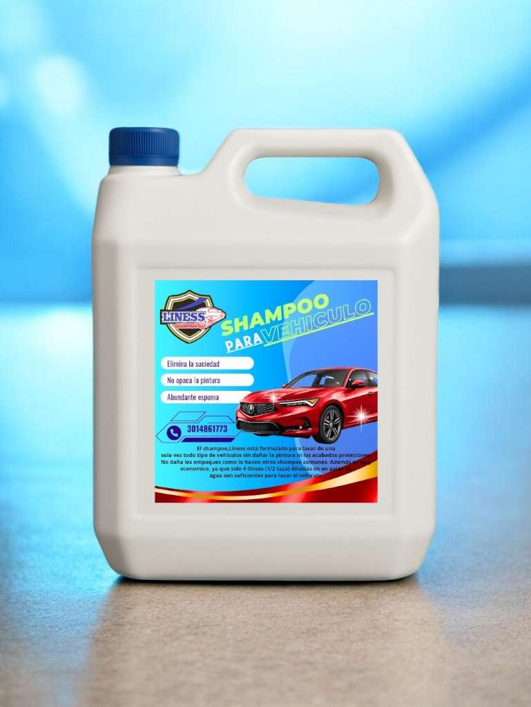 Shampoo vehículo 4litros
